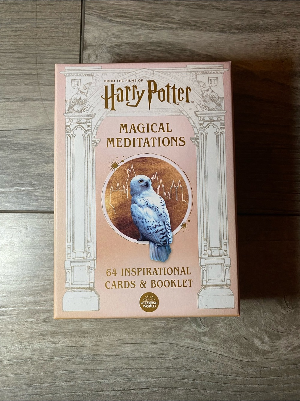 EUC Harry Potter Magical Meditations Oracle Card Deck Complete 64 Cards & Book